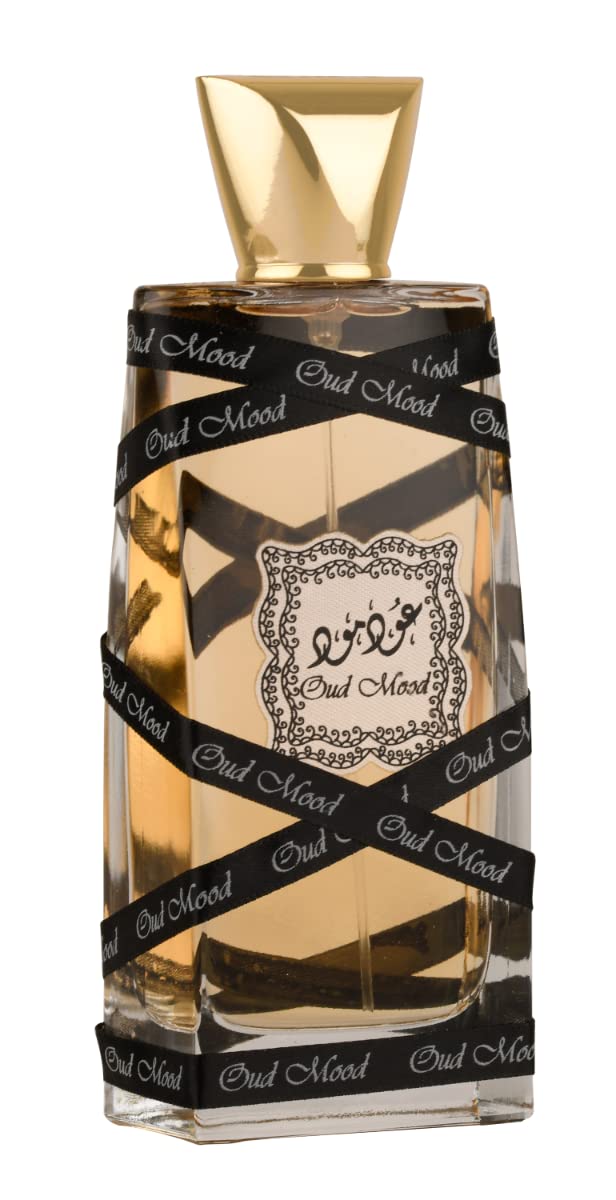 Lattafa Oud Mood for Unisex Eau de Parfum Spray 3.4 Ounce